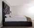 Oliver & Sons The Shard Metal Bed Frame Chrome
